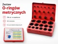 Profesjonalny zestaw czerwonych O-ringów metrycznych