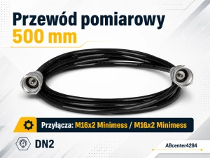 Przewód pomiarowy  M16x2 minimess- M16x2 minimess RD2-31TTN6.0-31TTN6.0-0500