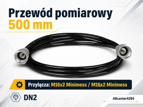 Przewód pomiarowy M16x2 minimess- M16x2 minimess RD2 ABcenter4284
