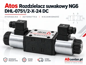 Rozdzielacz suwakowy NG6 Atos DHL-0751/2-X-24 DC 350 bar