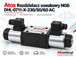 Rozdzielacz suwakowy NG6 Atos DHL-0711-X-230/50/60 AC