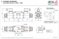 Rysunek techniczny zaworu hydraulicznego NG6 DHE-0751/2-X 12DC