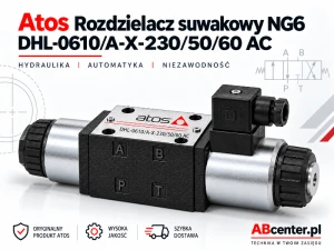 Rozdzielacz suwakowy NG6 Atos DHL-0610/A-X-230/50/60 AC
