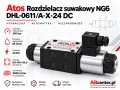 Rozdzielacz suwakowy NG6 Atos DHL-0611/A-X-24 DC