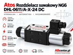 Rozdzielacz suwakowy NG6 Atos DHL-0611/A-X-24 DC