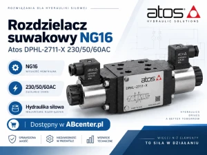 Rozdzielacz suwakowy NG16 Atos DPHL-2711-X 230/50/60AC