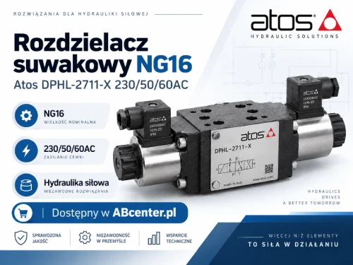 Rozdzielacz suwakowy Atos DPHL-2711-X NG16
