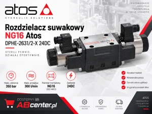 Rozdzielacz suwakowy NG16 Atos DPHE-2631/2-X 24DC