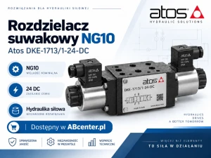 Rozdzielacz suwakowy NG10 Atos DKE-1713/1-24-DC