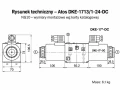 Rysunek techniczny Atos DKE-1713/1-24-DC NG10