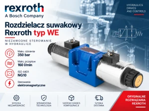 Rozdzielacz 4WE 10 F 5X/EG24N9K4 R901278781 Bosch Rexroth