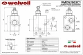 Rysunek techniczny zaworu Walvoil VMDS2002C1