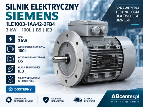 Silnik elektryczny Siemens 1LE1003-1AA42-2FB4 3kW 100L B5 IE3
