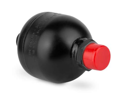 Hydroakumulator membranowy EPE 0,5 l 210 bar AMS0,5P210CW4VM-0/80 – 80 bar azotu, przyłącze 1/2" + M33x1,5, membrana NBR