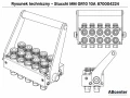Rysunek techniczny złącza hydraulicznego Stucchi  870004224