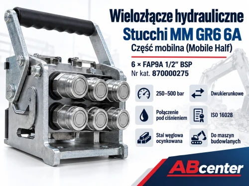 wielozłącza Stucchi MM GR6 6A 6× FAP9A 1/2" BSP 870000275
