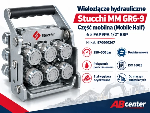 wielozłącza Stucchi MM GR6-9 6× FAP9PA 1/2" BSP 870000267