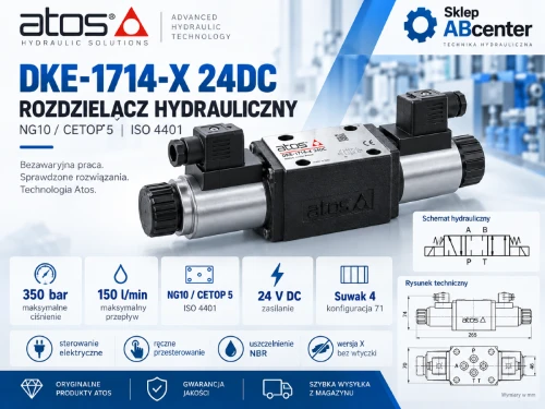 Rozdzielacz hydrauliczny Atos DKE-1714-X