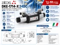 Hydrauliczny rozdzielacz DKE-1714-X 24DC
