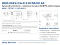 Rozdzielacz hydrauliczny Atos DHE-0631-2-A-X-110-AC rysunek