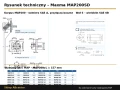 Silnik orbitalny Maxma MAP200SD rysunek techniczny