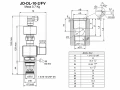Rysunek techniczny zaworu JO-DL-10-2_FV