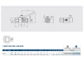 Rysunek techniczny zaworu kulowego Gemels GEM DN6 G 1/4 BSP