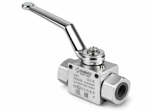 Zawór kulowy 2-drogowy Gemels GE1 3/8" BSP DN10 500 bar – GE1GGT25011A000