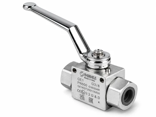 Zawór kulowy 3/8" BSP DN10 500 bar – GE1GGT25011A000
