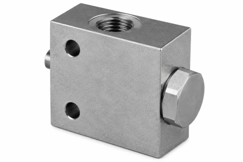 Zawór krańcowy normalnie zamknięty ESCS02 3/8 BSP 350 bar