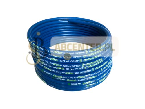Wąż do myjek HARDAN BLUEWASH DN6 2SN 400 bar ABRASSION RESIST