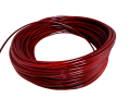 Przewód hamulcowy w oplocie stalowym teflonowy dn1/8 3.2mm 275bar (3000psi) CZERWONY ABcenter.pl