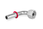 Końcówka do węża kolanko 90st. z nakrętką DKOL90 P52-20 M30x2 22L 0185-12-30C IP90DKO22LT12