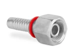 Końcówka do węża prosta z nakrętką DKOS P51-25 M42x2 30S Fi w środku 16mm 0084-16-42F16