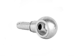 Końcówka do węża prosta oczkowa RNR C01-05 rozmiar 1/4" 1400-03-04