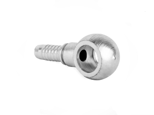 Końcówka do węża prosta oczkowa RNR C01-06 rozmiar 1/4" 1400-04-04