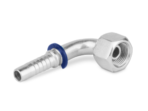 Końcówka do węża kolanko 90st. z nakrętką nakładaną DKR90 C12-08 G3/8” 0158-05-06