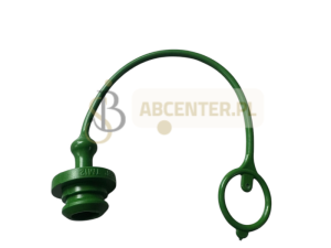 Pokrywa do gniazda szybkozłączy (ISO-A) 1/2" zielona