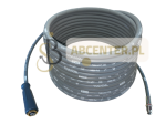 Wąż do czyszczenia kanalizacji 2SC DN6 400 bar 20M / Dysza 1/4" / M22 Easy Lock szary Vitillo