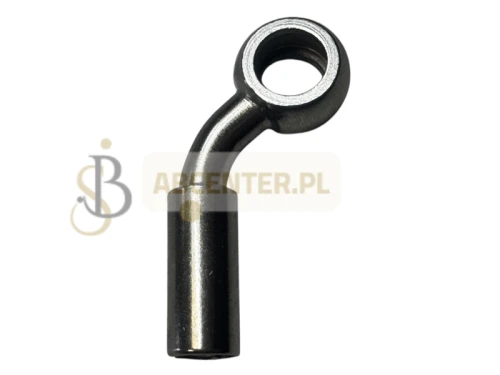 Końcówka banjo M10x1 przewodu hamulcowego dn 1/8" 45 boczna