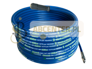 Wąż do czyszczenia kanalizacji 1SN 225 bar z dyszą 1/4 Karcher M22x1,5 10M