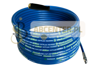 Wąż do czyszczenia kanalizacji 1SN 225 bar z dyszą 1/4 Karcher M22x1,5 C 20M