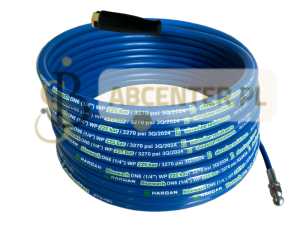 Wąż do czyszczenia kanalizacji 1SN 225 bar z dyszą 3/8 BSP Karcher M22x1,5 C 10M